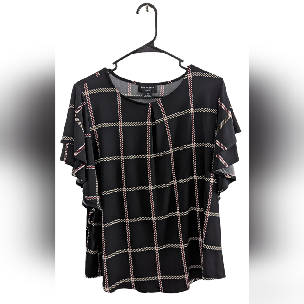 Liz Claiborne Career Petite Blouse, PXL
